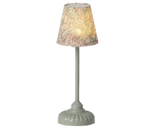 Maileg Vintage Floor Lamp - Mouse, Mint