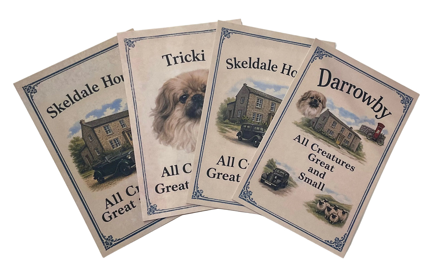 All Creatures Great and Small Darrowby Postcard