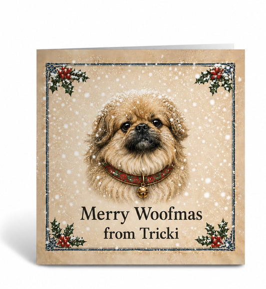 All Creatures Great and Small Merry Woofmas Christmas Card