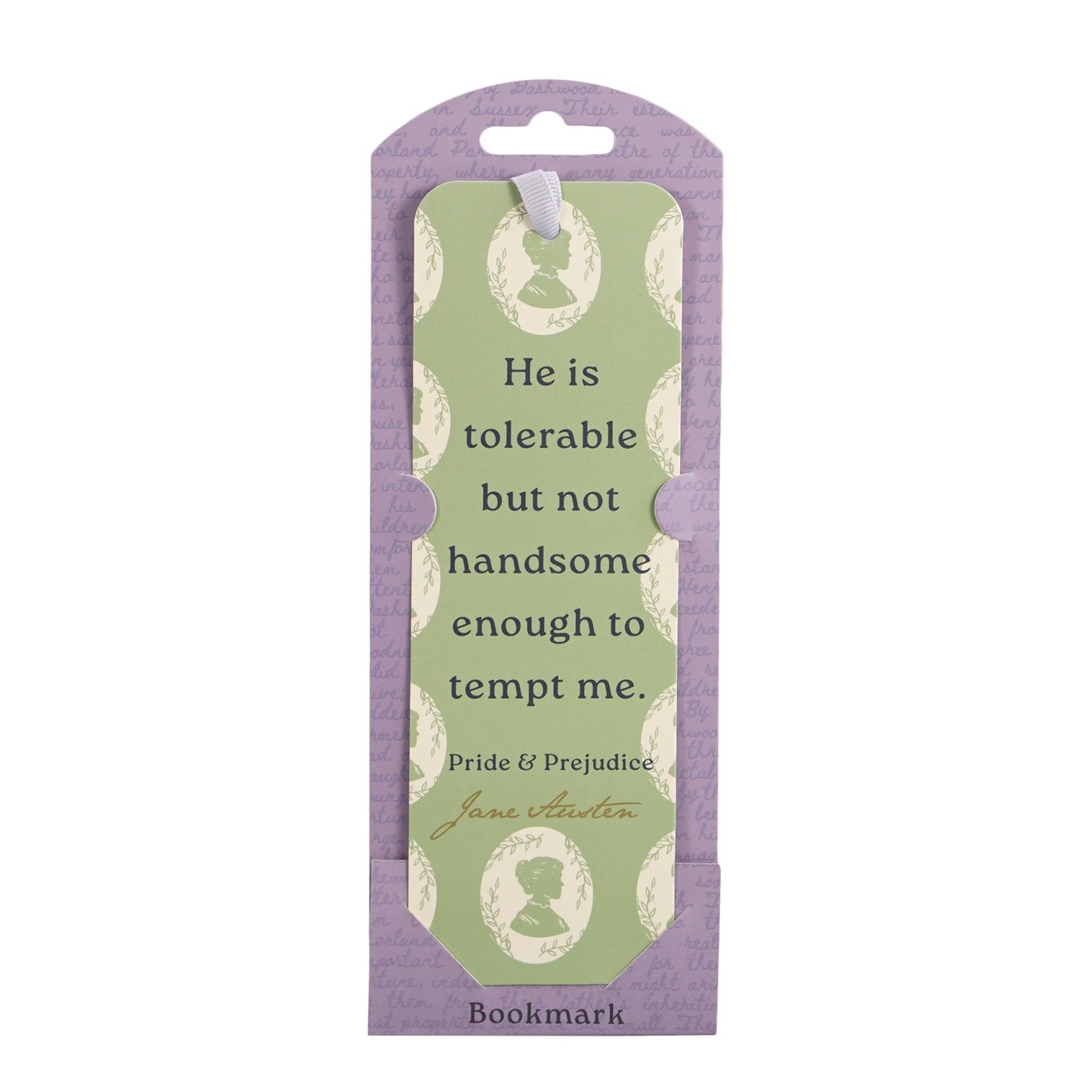 Jane Austen Pattern Bookmark