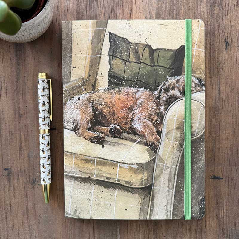 ‘Walter’ Dog Large Softback Notebook
