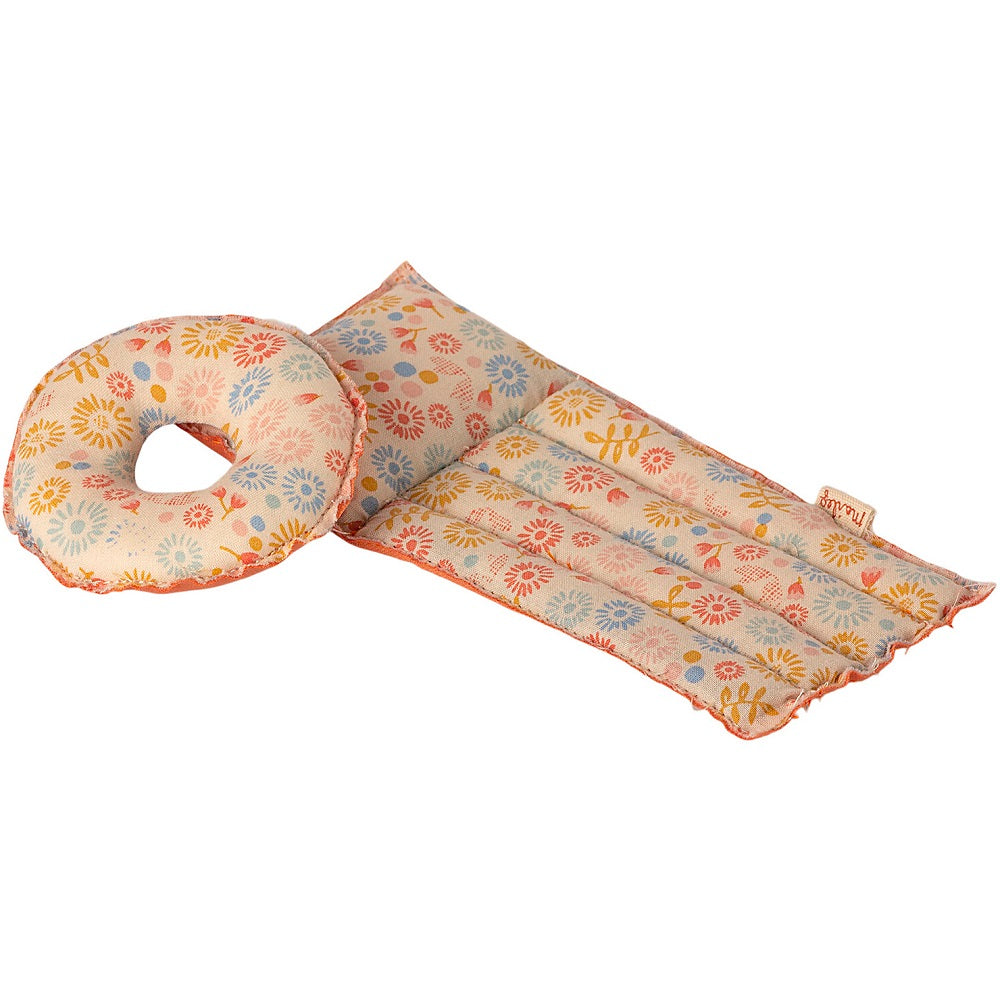 Maileg Air Mattress, Mouse - Flower