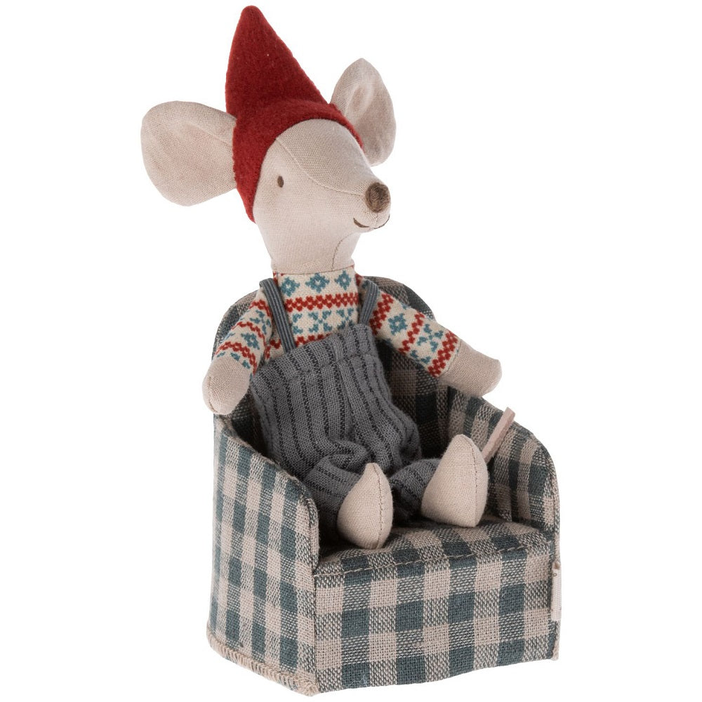 Maileg Chair, Mouse - Green