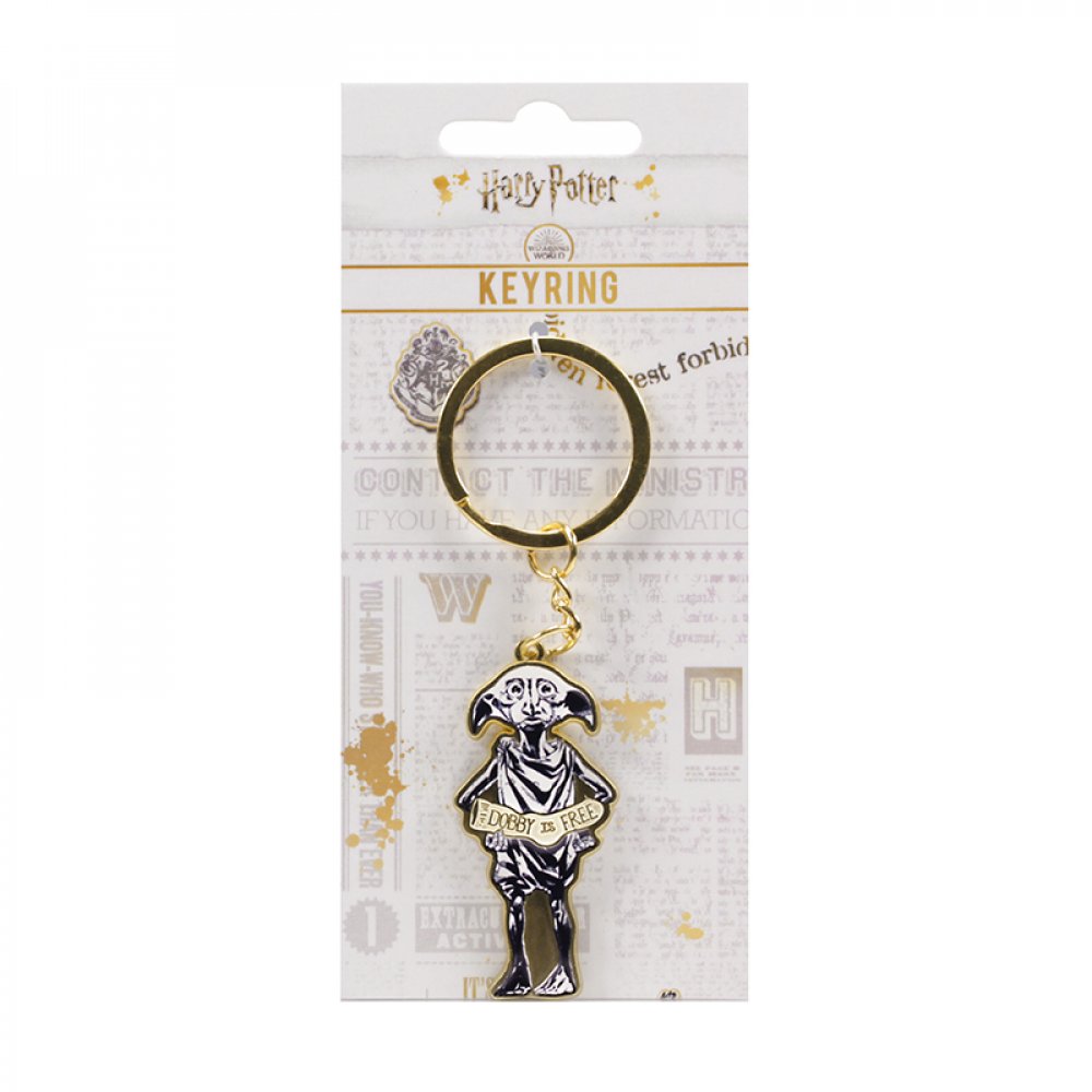 Harry Potter Dobby Metal Keyring