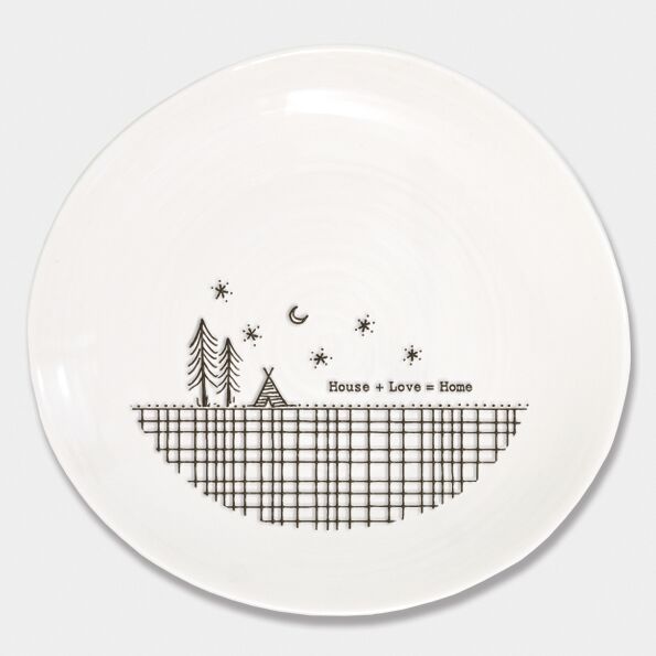 'House + Love = Home' Wobble Plate