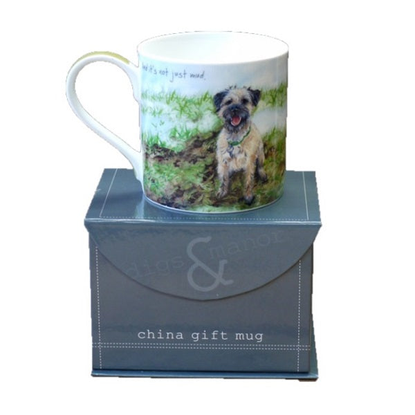 It’s Not Just Mud Bone China Mug