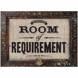 Harry Potter Room Of Requirements Large Metal Wall Sign