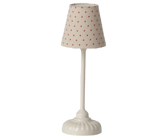 Maileg Vintage Floor Lamp - Mouse, Sand
