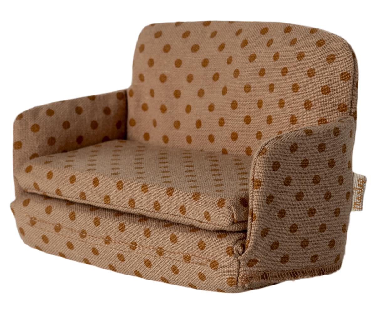Maileg Sofa Bed, Mouse - Dots