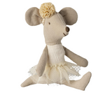 Maileg Ballerina Mouse, Little Sister - Off White