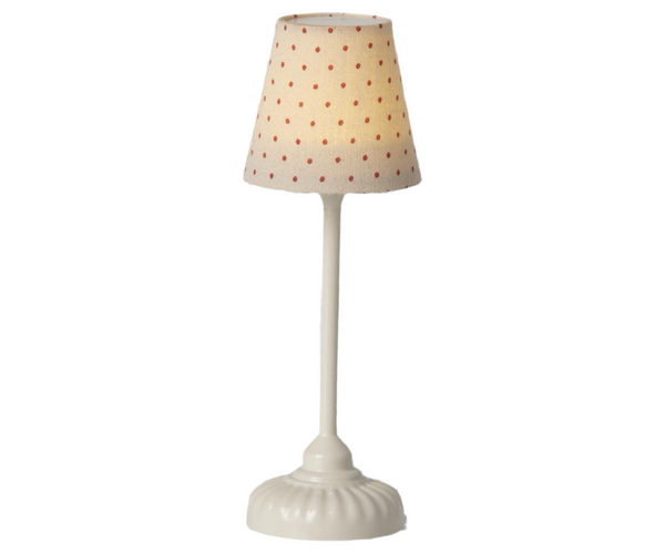 Maileg Vintage Floor Lamp - Mouse, Sand