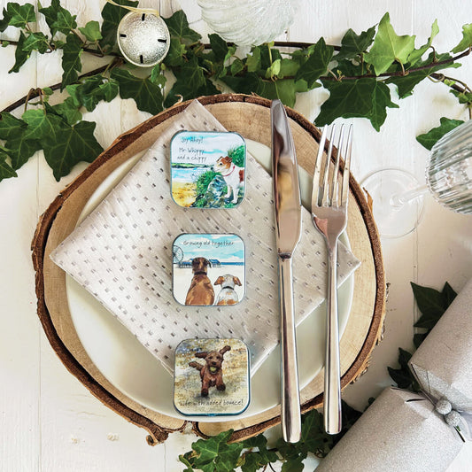 Battersea Rescue Dogs ‘Growing Old Together’ Mini Tin