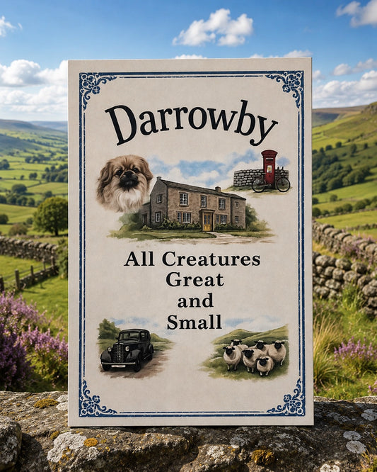 All Creatures Great and Small Darrowby Postcard