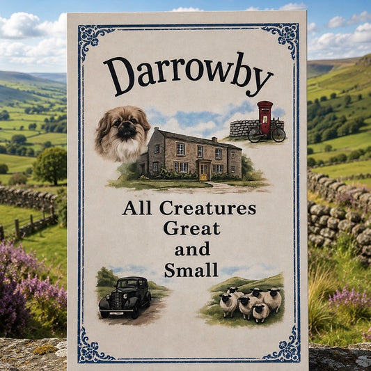 All Creatures Great and Small Darrowby Postcard