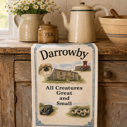 All Creatures Great and Small Darrowby Tea Towel