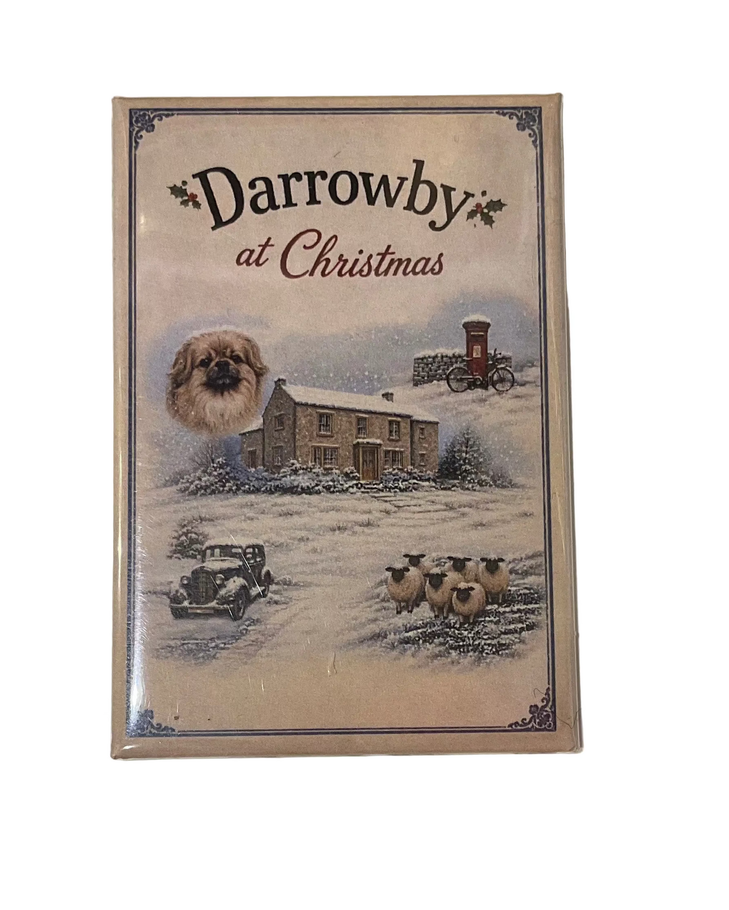 All Creatures Great and Small Darrowby Christmas Magnet