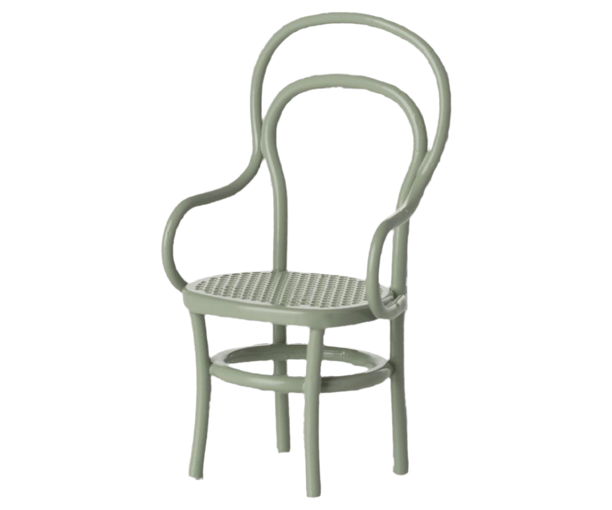 Maileg Vintage Chair, Mouse - Mint