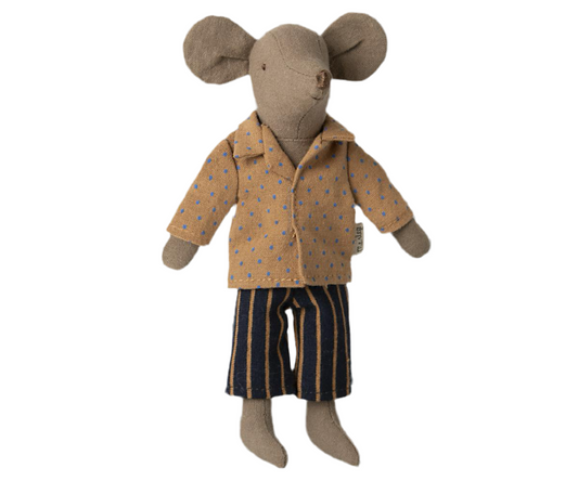Maileg Shirt and Striped Pants, Dad Mouse