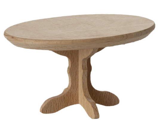 Maileg Oval Coffee Table, Mouse - Nature