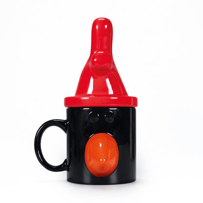 Wallace and Gromit Feathers McGraw Shaped Mug with Lid