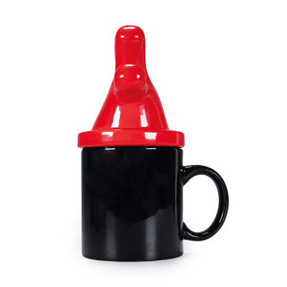 Wallace and Gromit Feathers McGraw Shaped Mug with Lid