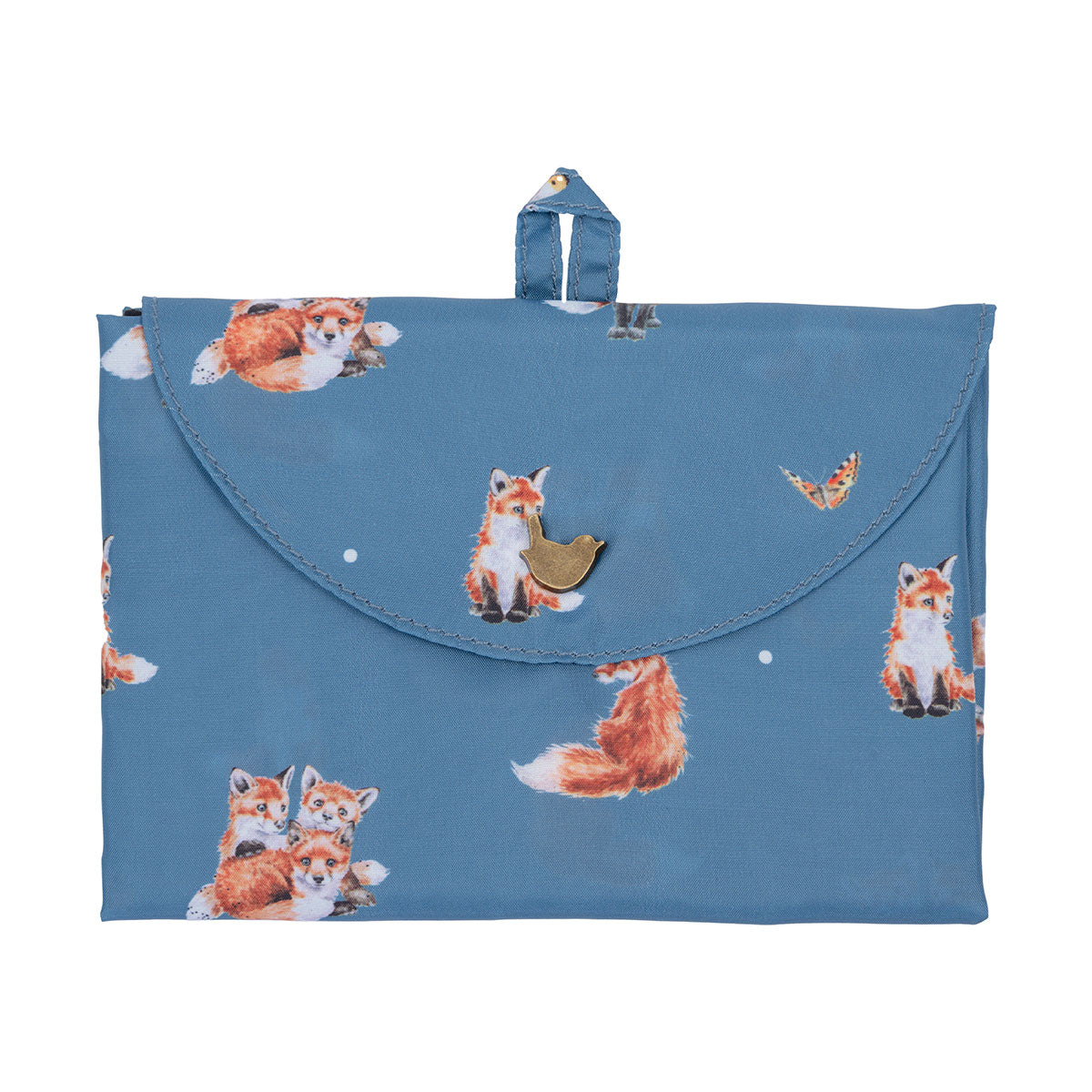Wrendale ‘Born to be Wild’ Fox Foldable Shopping Bag