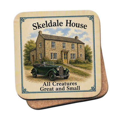 All Creatures Great and Small Skeldale House Siegfried’s Car Coaster