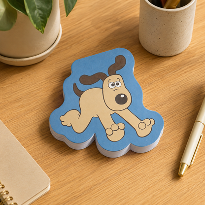 Wallace and Gromit Pocket Shaped Notebook - Gromit