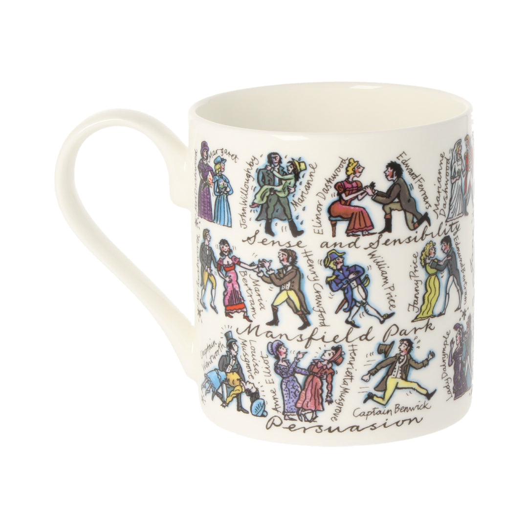 Picturemaps Jane Austen Mug