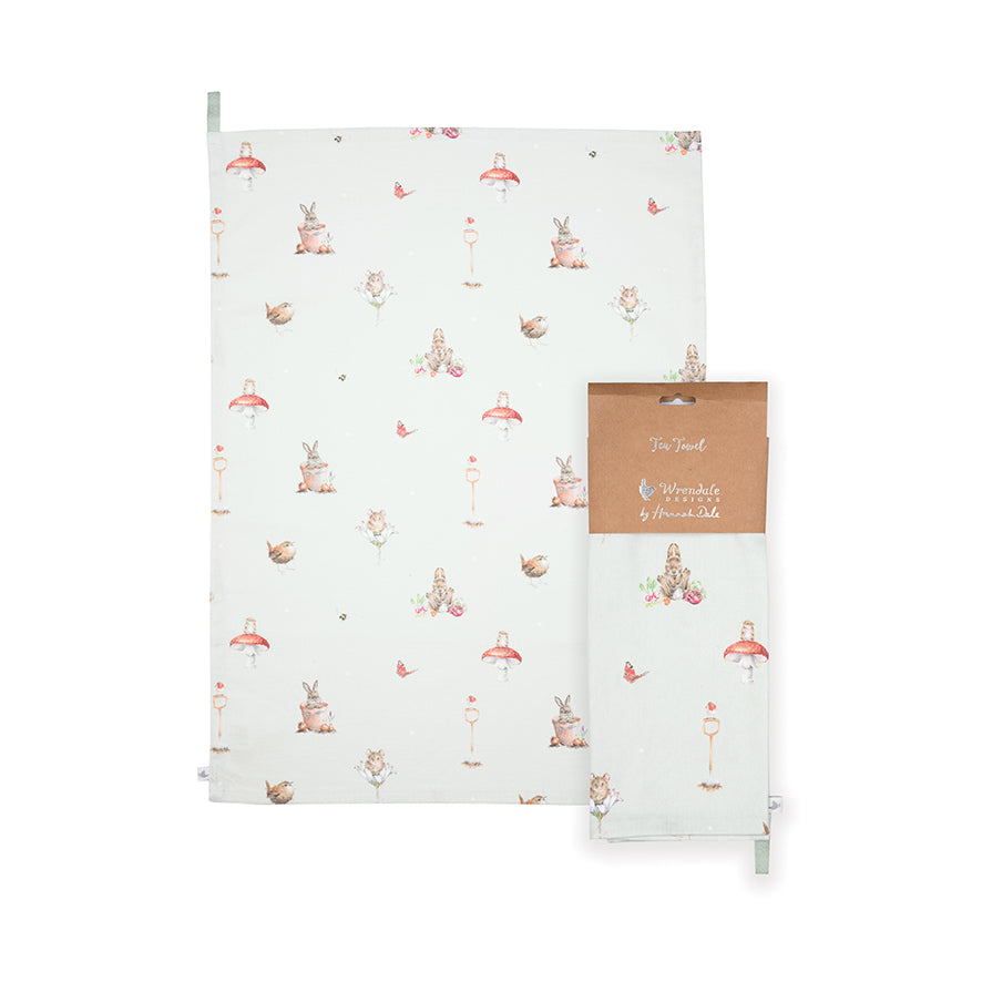 Wrendale ‘ Garden Friends ‘ Tea Towel