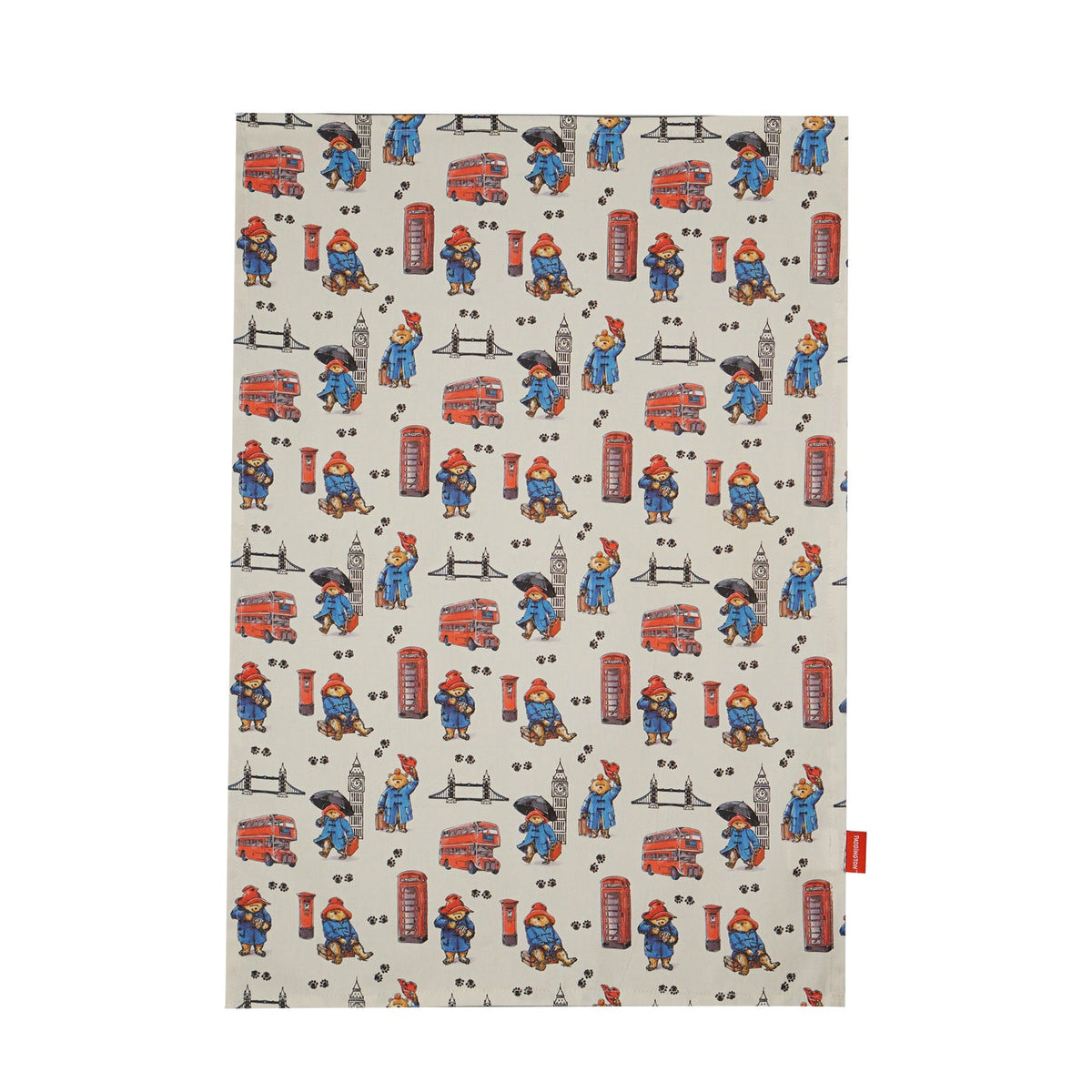 Paddington Bear London Recycled Cotton Tea Towel