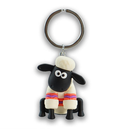 Wallace and Gromit Shaun the Sheep PVC Keyring