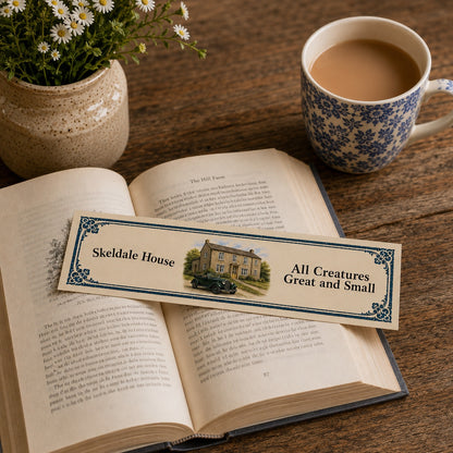 All Creatures Great and Small Skeldale House Siegfried’s Car Bookmark