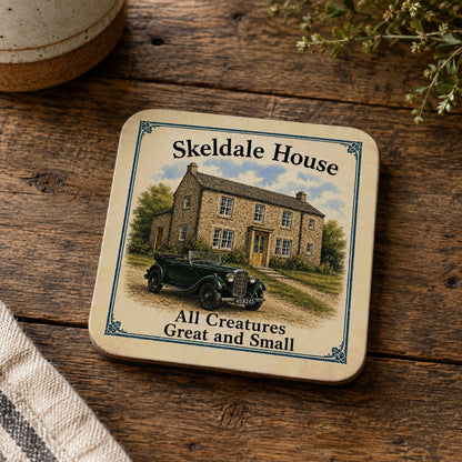 All Creatures Great and Small Skeldale House Siegfried’s Car Coaster