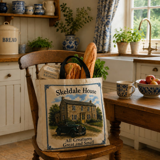 All Creatures Great and Small Skeldale House Tote Bag