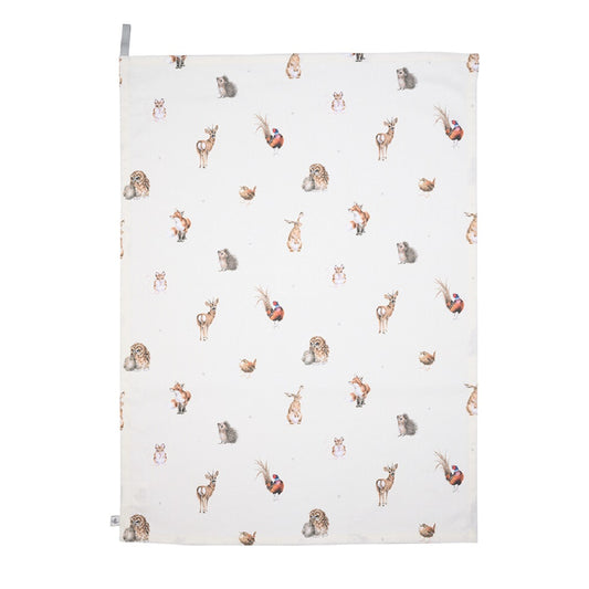 Wrendale ‘Woodlanders’ Tea Towel