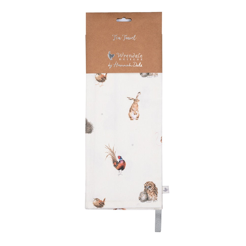 Wrendale ‘Woodlanders’ Tea Towel
