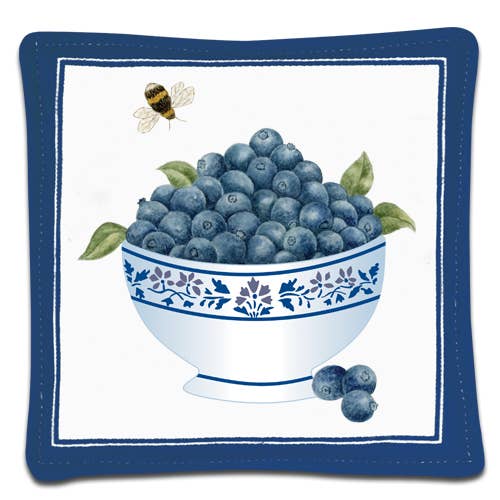 ‘Blueberry Bowl’ Spiced Mug Mat