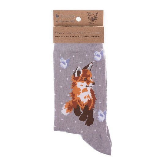 Wrendale ‘Born To Be Wild’ Fox Socks