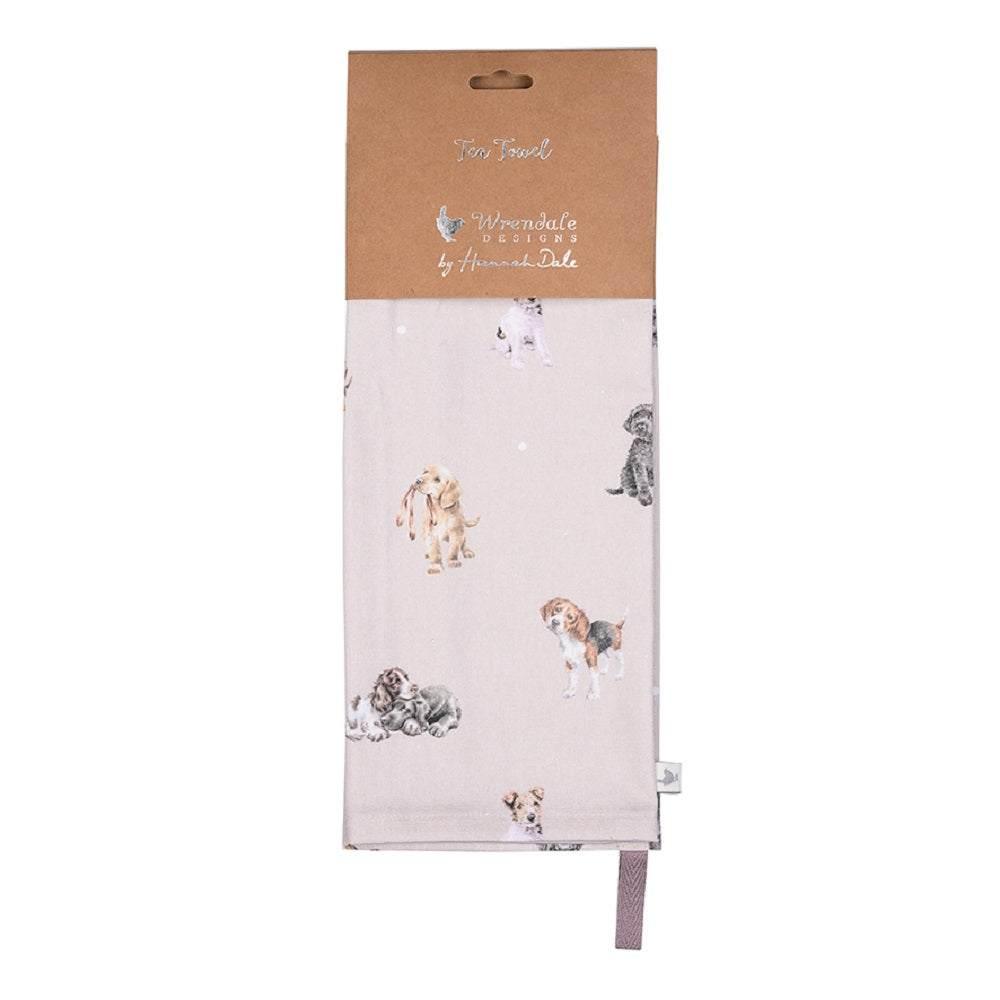 Wrendale ‘A Dog’s Life’ Tea Towel