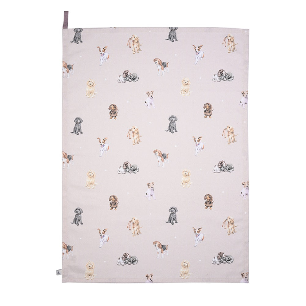 Wrendale ‘A Dog’s Life’ Tea Towel