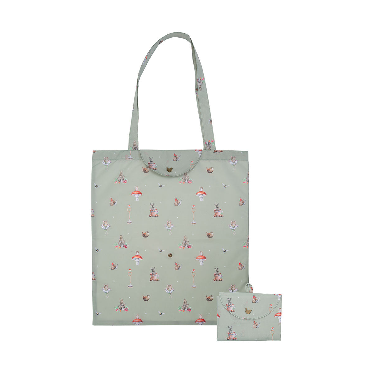 Wrendale ‘Garden Friends’ Animal Foldable Shopping Bag
