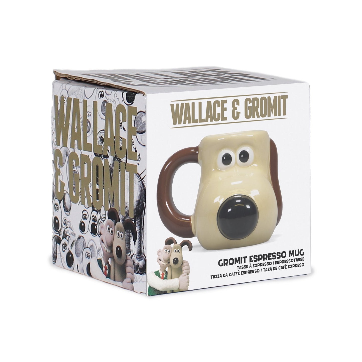 Wallace and Gromit Gromit Shaped Mini Mug