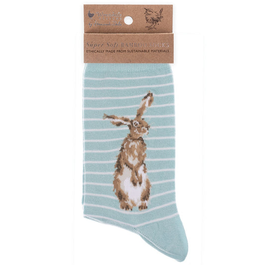 Wrendale ‘Hare and The Bee’ Hare Socks