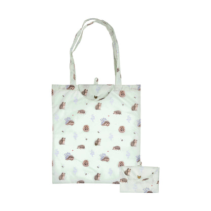 Wrendale ‘Awakening’ Hedgehog Foldable Shopping Bag