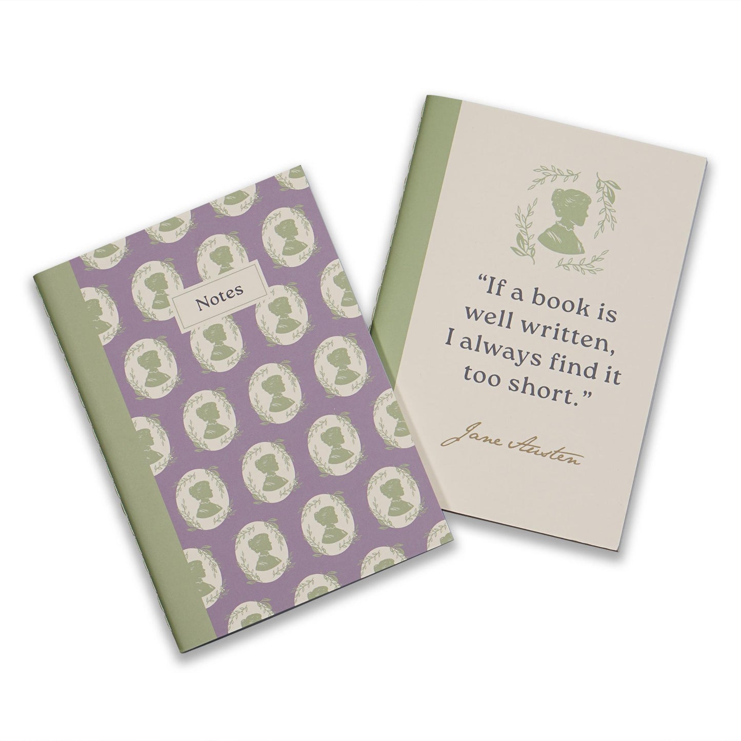 Jane Austen Set of 2 A6 Notebooks