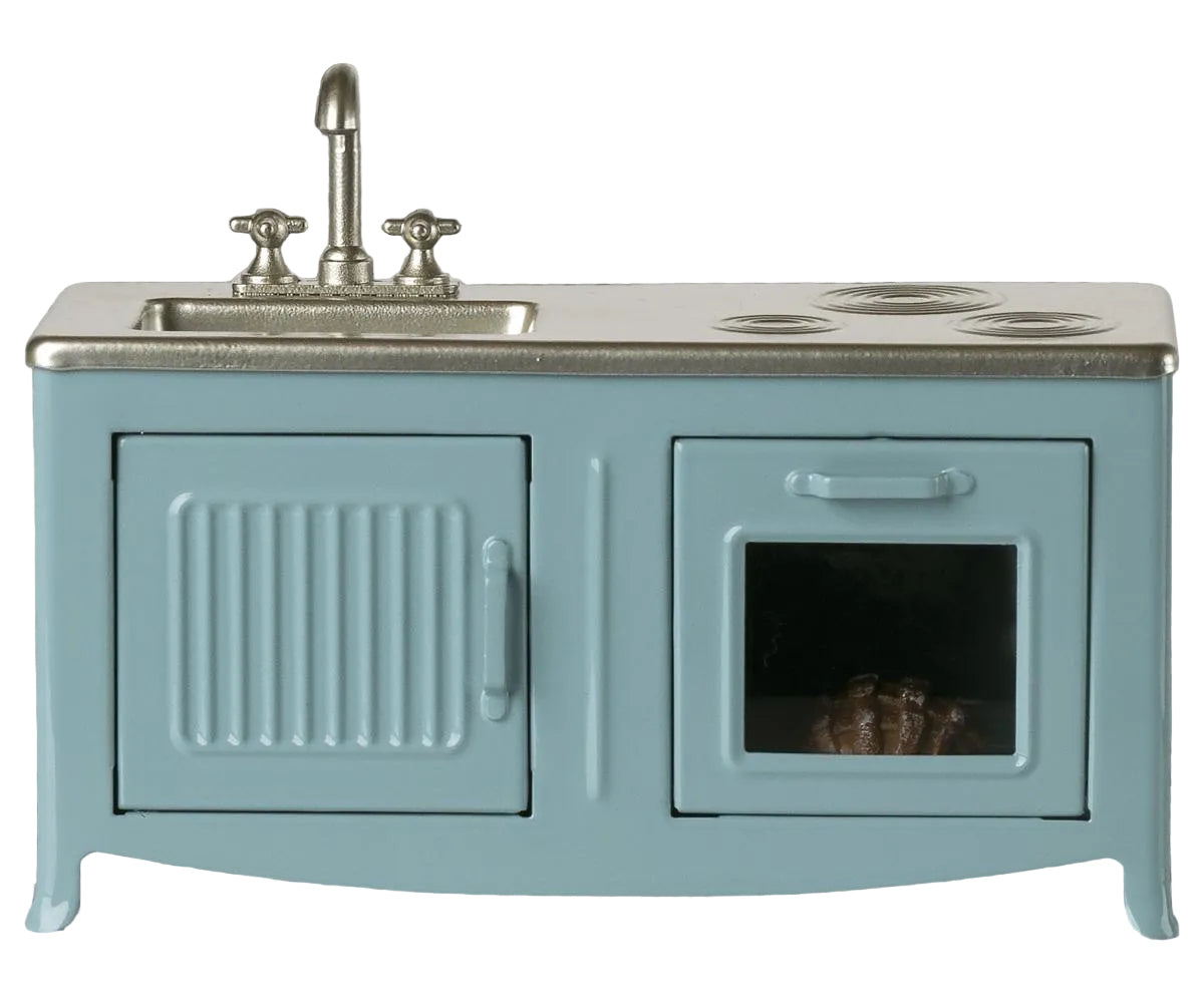 Maileg Kitchen, Mouse - Blue