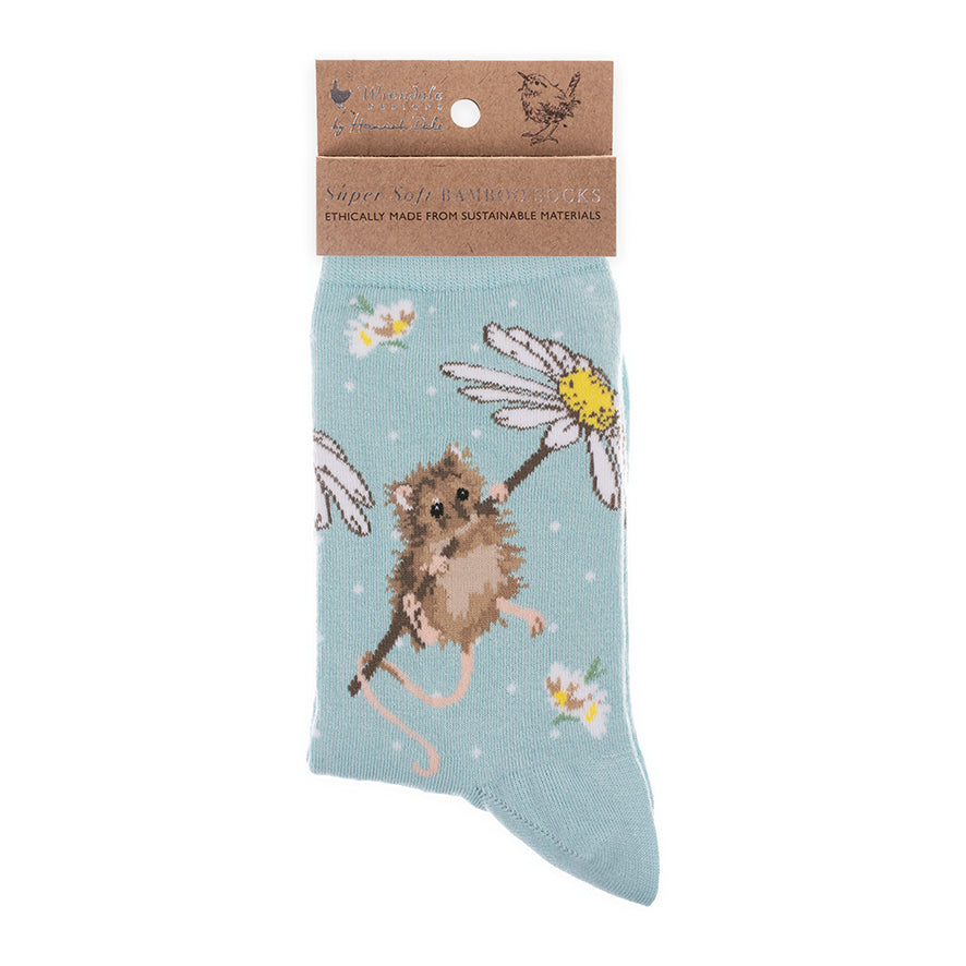 Wrendale ‘Oops a Daisy’ Mouse Socks