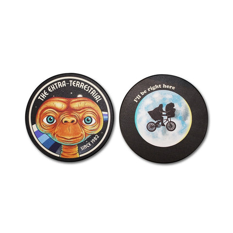 E.T. Set of 2 Ceramic Coasters