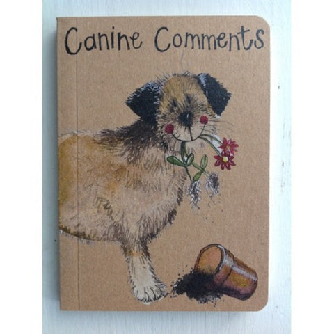 Canine Comments Small Notebook
